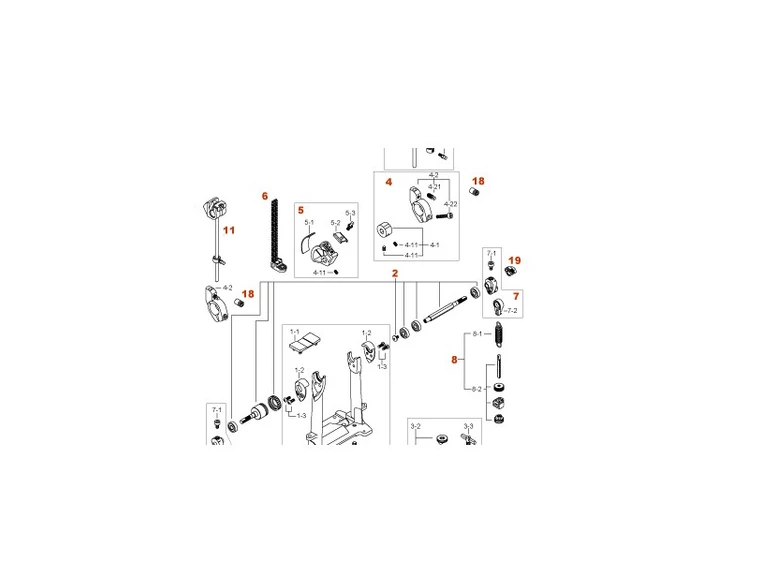 Tama HP-916 Chain assembly 